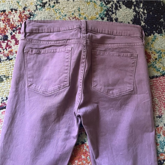 J. Crew thootpick purple skinny jeans size 26 - Picture 2 of 8
